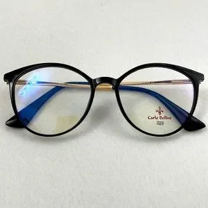 NEW Carlo Bellini Glasses with Sunglass Attachment Carlo Bellini CB 7293 w/Clip on Eyeglasses | FREE Shipping main image 2